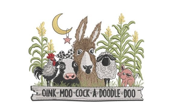 Barnyard Gang: A Seasonal Embroidery Must-Have