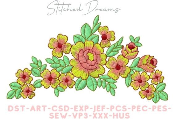 Detailed Flowers: A Business-Ready Embroidery Design Review