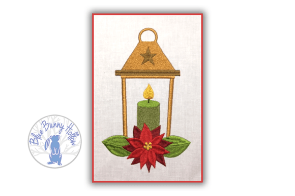 Lantern: Warm, Elegant Holiday Embroidery