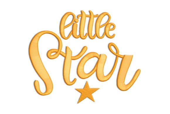 Little Star: A Timeless Baby Embroidery Design for Holiday Gifting
