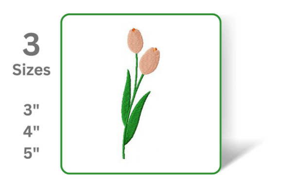 Lovely Tulips: A Seasonal Embroidery Staple