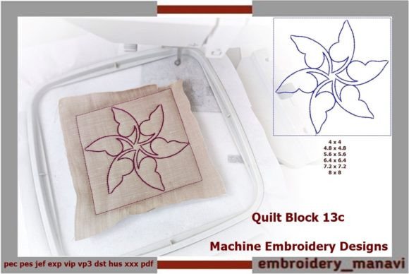 Quilt Block 13c Review